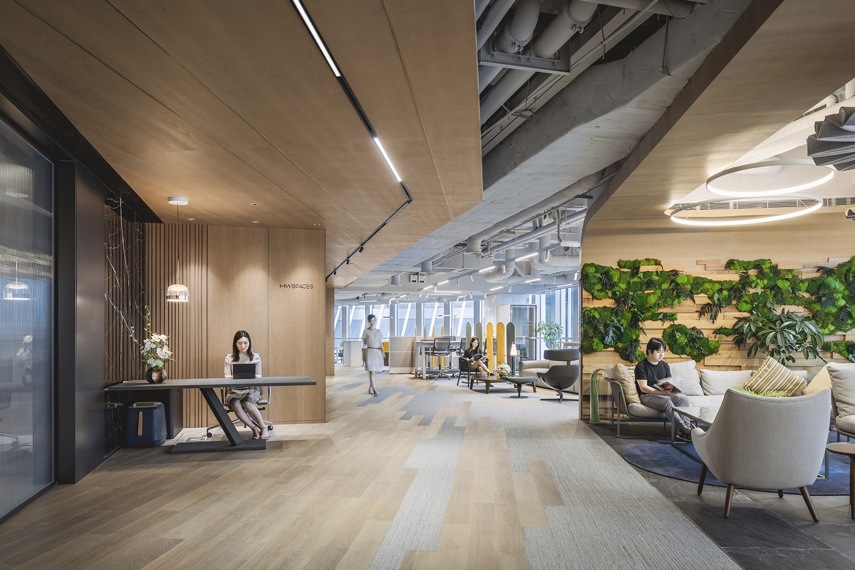 Haworth/HWS Customer Experience Centre in Shanghai, China by Gensler
