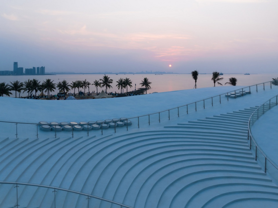 sky mountain coastal station in haikou by sou fujimoto