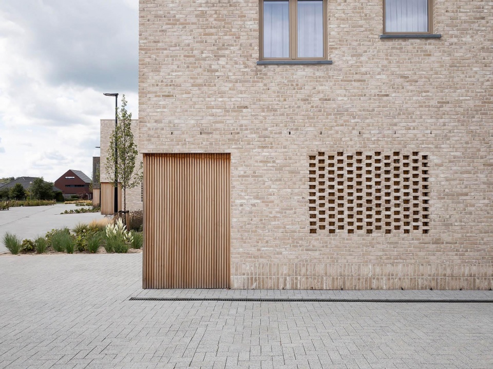 social housing in dessel by studio farris architects