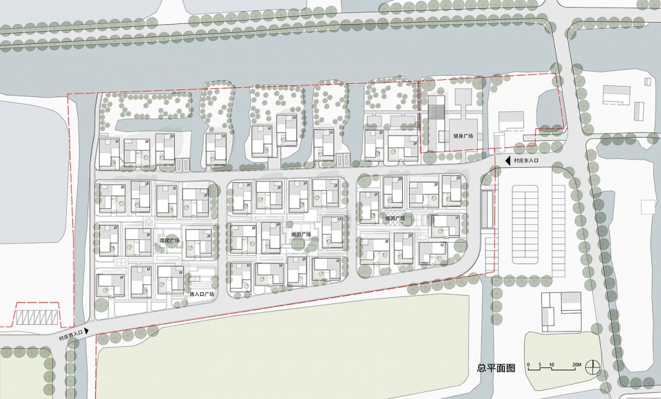 the design practice of yancheng mugou new rural community by atelier zhou ling