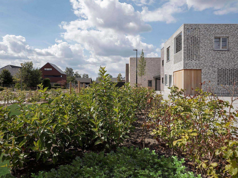social housing in dessel by studio farris architects