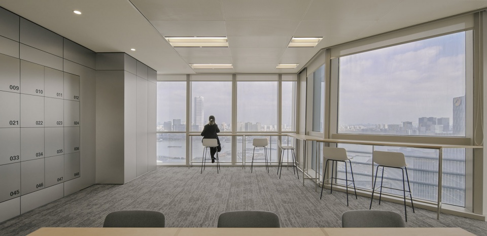 tezign west bund star center headquarter interior design by xframe studio