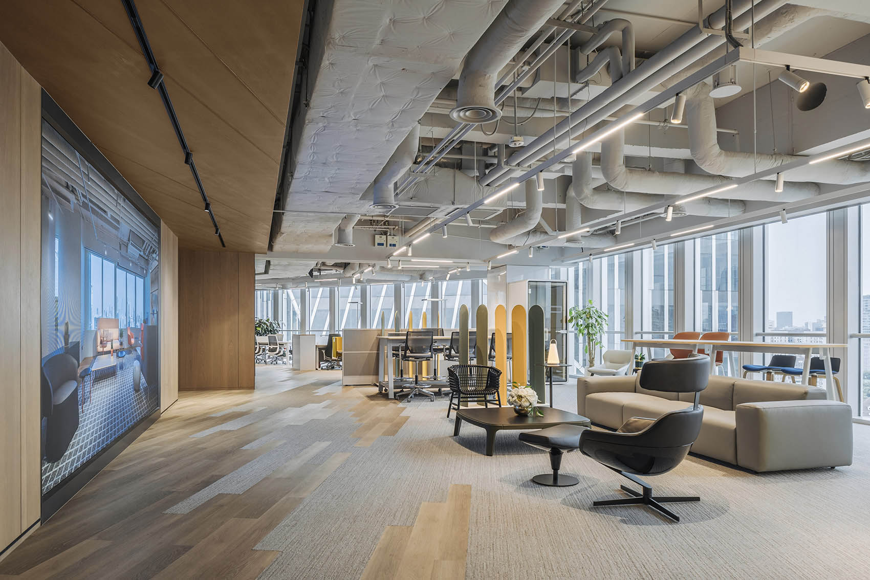 Haworth/HWS Customer Experience Centre in Shanghai, China by Gensler