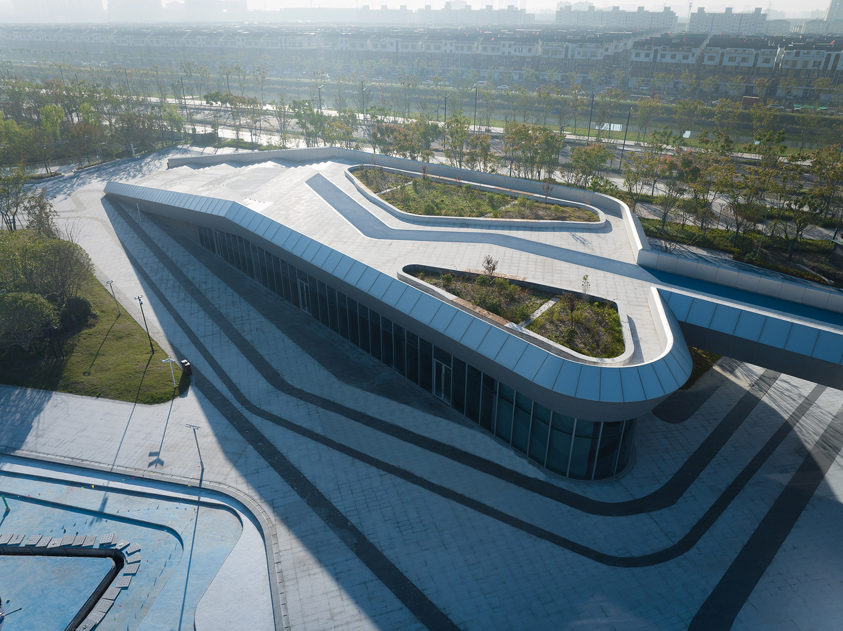 Tongxiang National Fitness Center And Li Ning Sports Park By PT ...