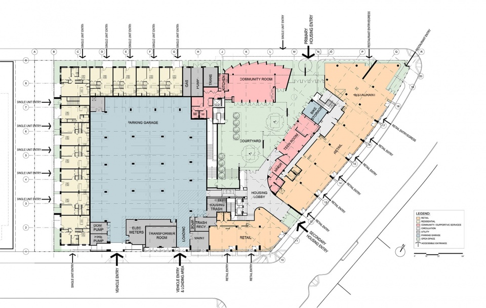 fourth street affordable housing by kennerly architecture