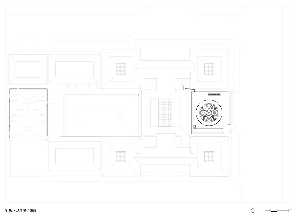 Qujiang Museum of Fine Arts Extension China by Neri Hu Design and Research Office