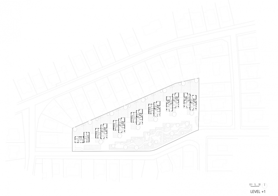 social housing in dessel by studio farris architects