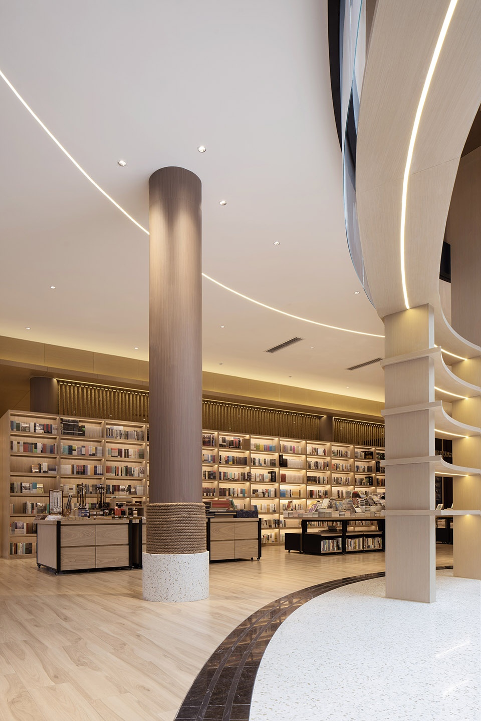 Zhong Ao Yan Ji You Bookstore China by Karv One Design
