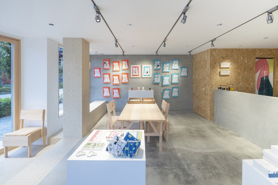 aiueo yamashiro onsen store by koyori architects