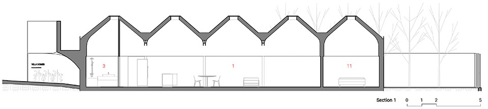 Villa Domes by Calujac Architecture