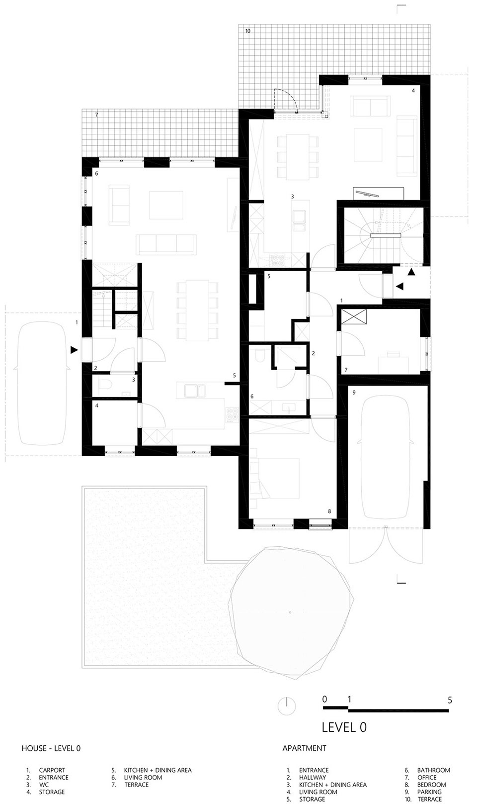 social housing in dessel by studio farris architects