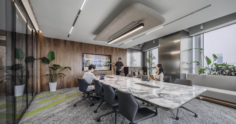 haworth hws customer experience centre in shanghai china by gensler