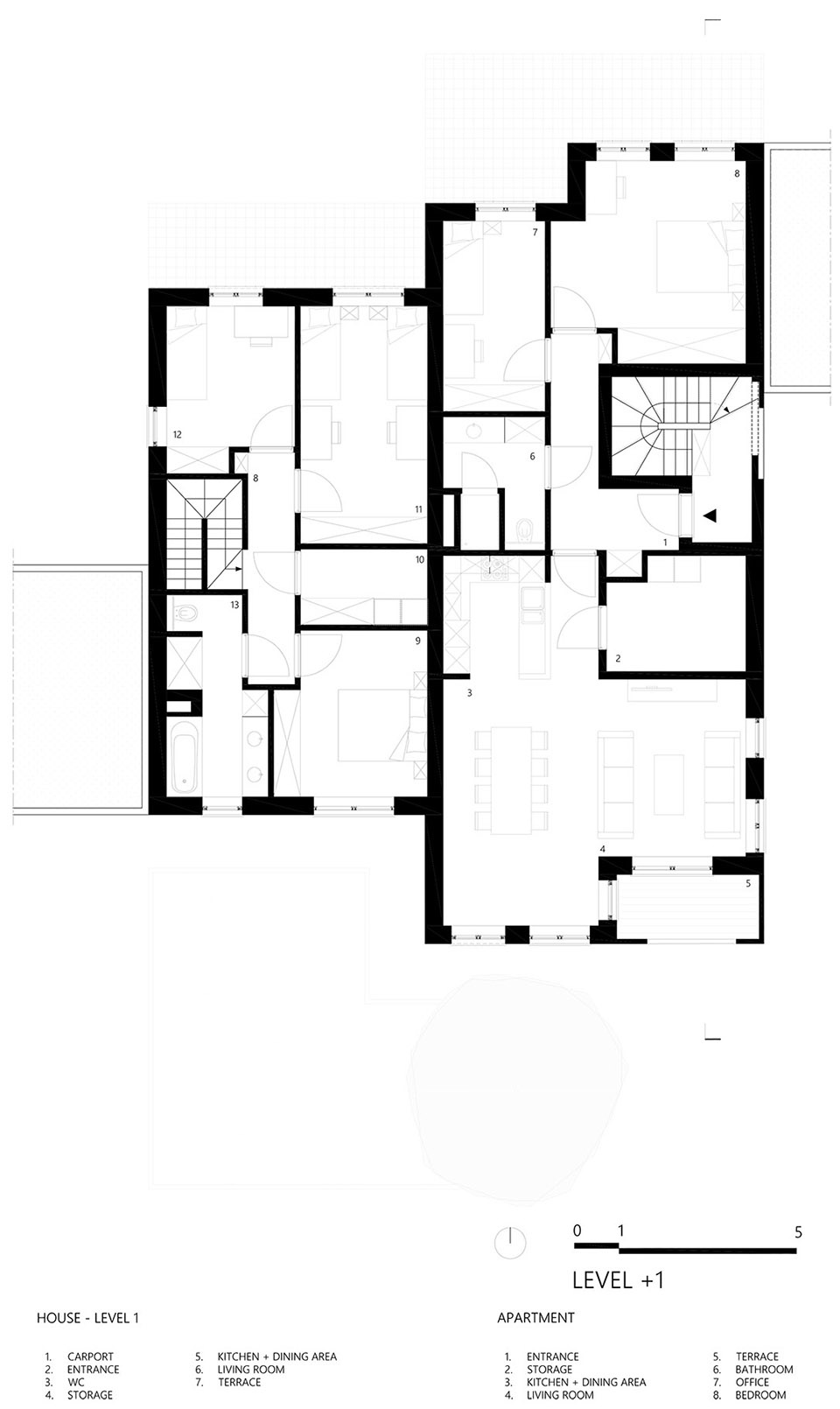 social housing in dessel by studio farris architects