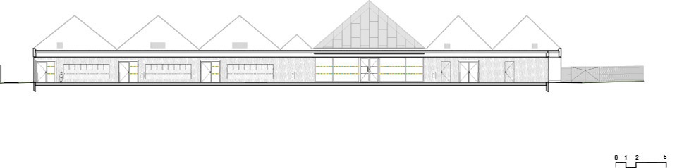 Construction of a three classes kindergarten in Saint Ouen Du Tilleul by ACAU Architectes