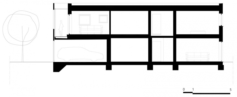 social housing in dessel by studio farris architects