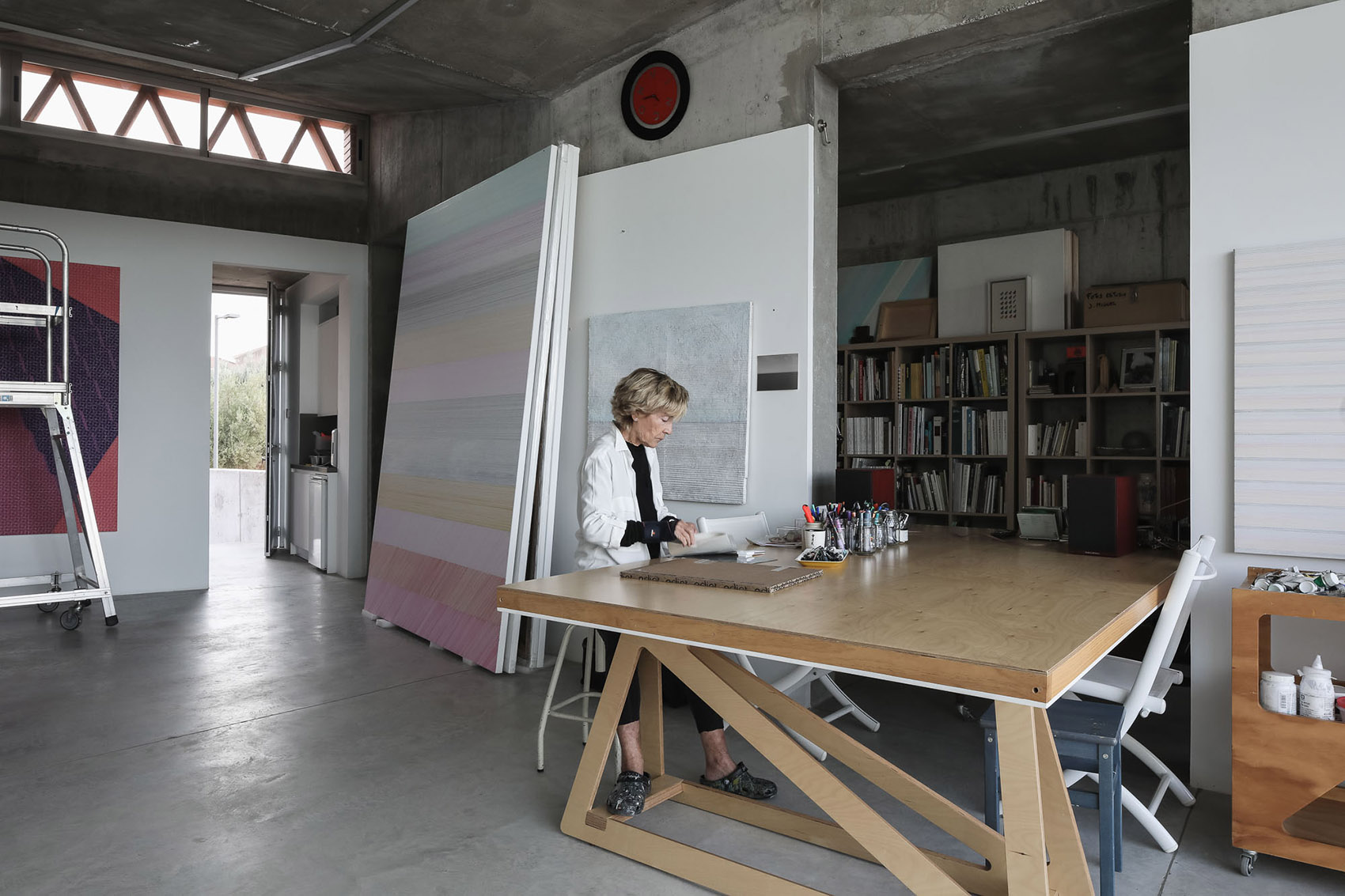 Soledad Sevilla artist studio by Cayuelas Arquitectos 谷德设计网