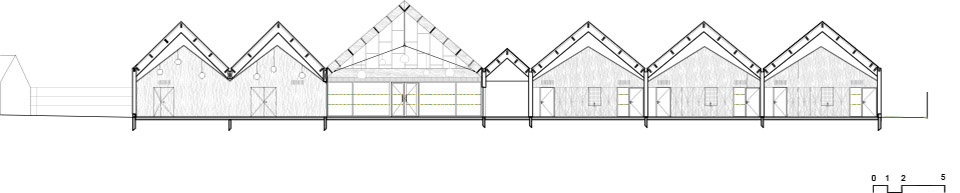 Construction of a three classes kindergarten in Saint Ouen Du Tilleul by ACAU Architectes