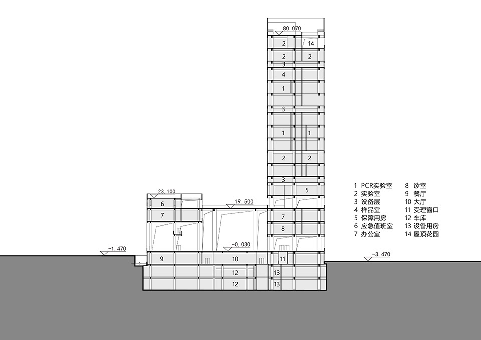 Design of Pingshan District Center for Disease Control and Prevention of Shenzhen by Z Z STUDIO
