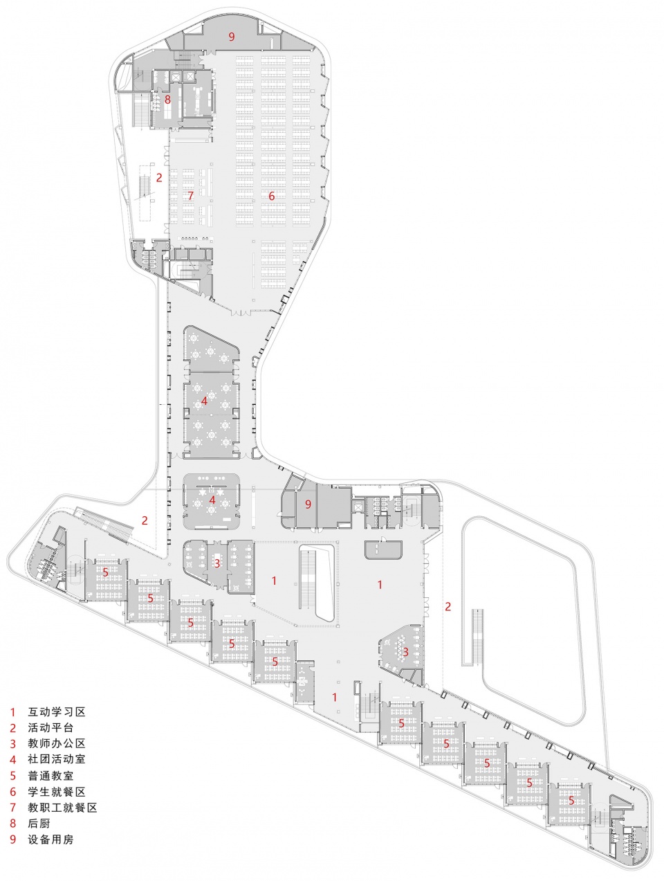 hangzhou jianghui primary school by uad