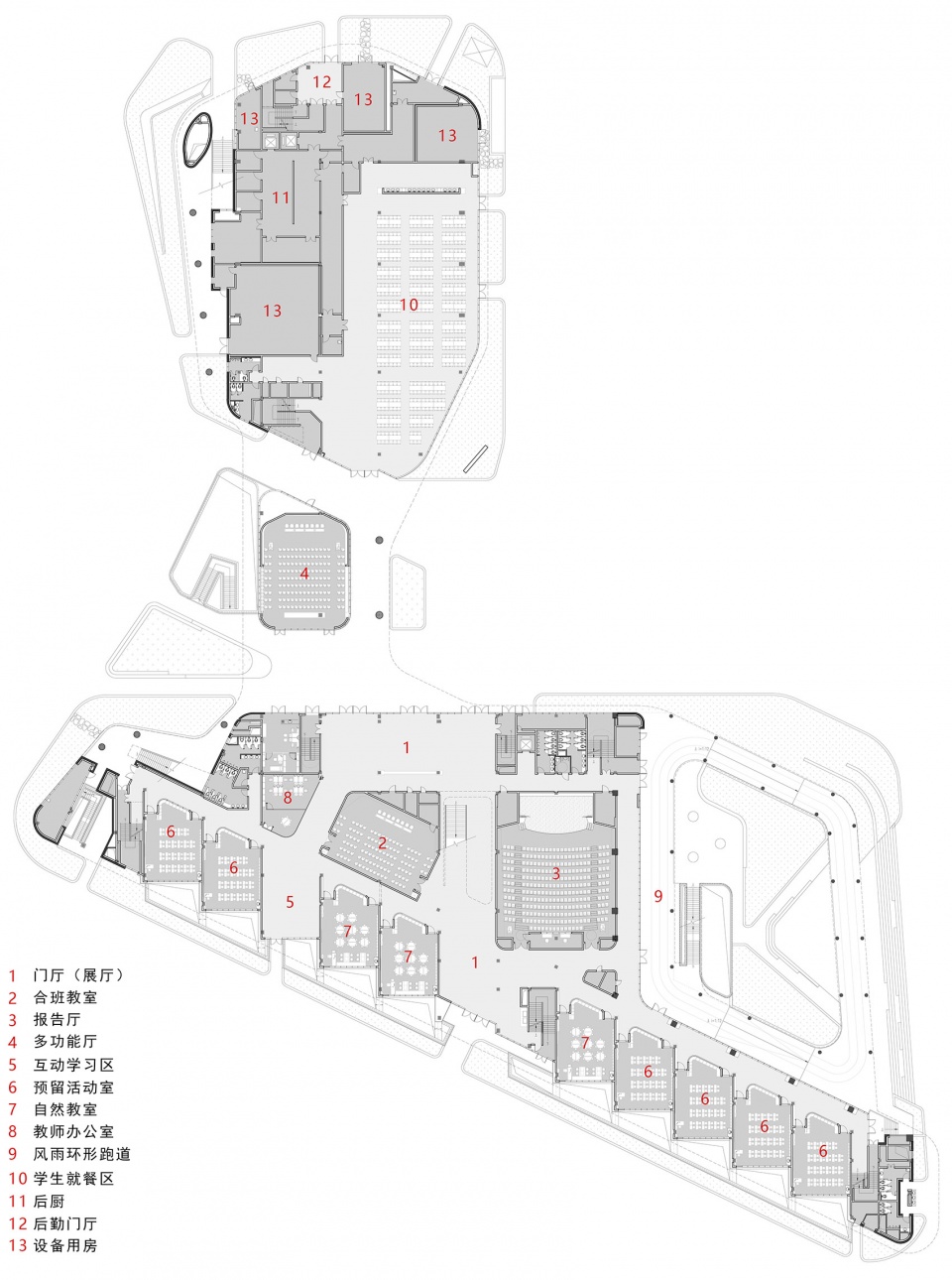 hangzhou jianghui primary school by uad
