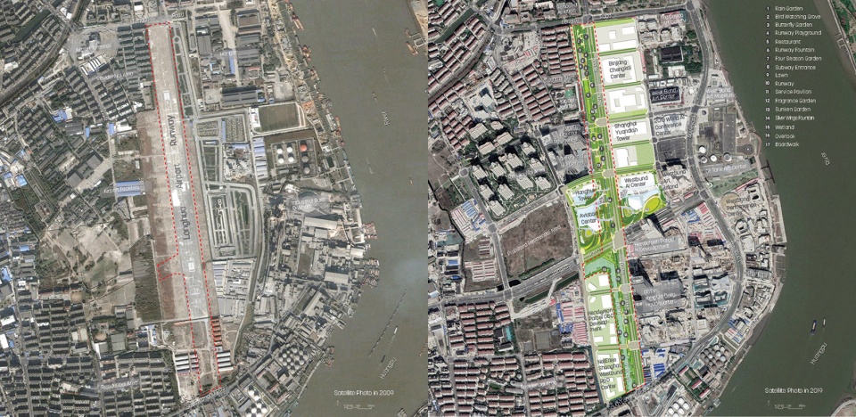 2021 asla urban design award of honor xuhui runway park sasaki