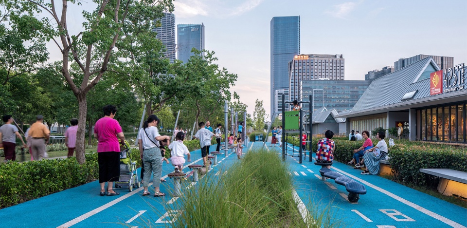 2021 asla urban design award of honor xuhui runway park sasaki