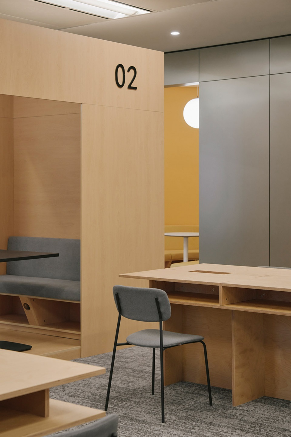 tezign west bund star center headquarter interior design by xframe studio