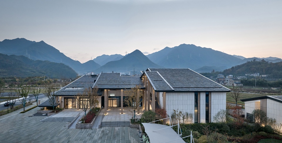 yucun tourist service center by local architecture design office