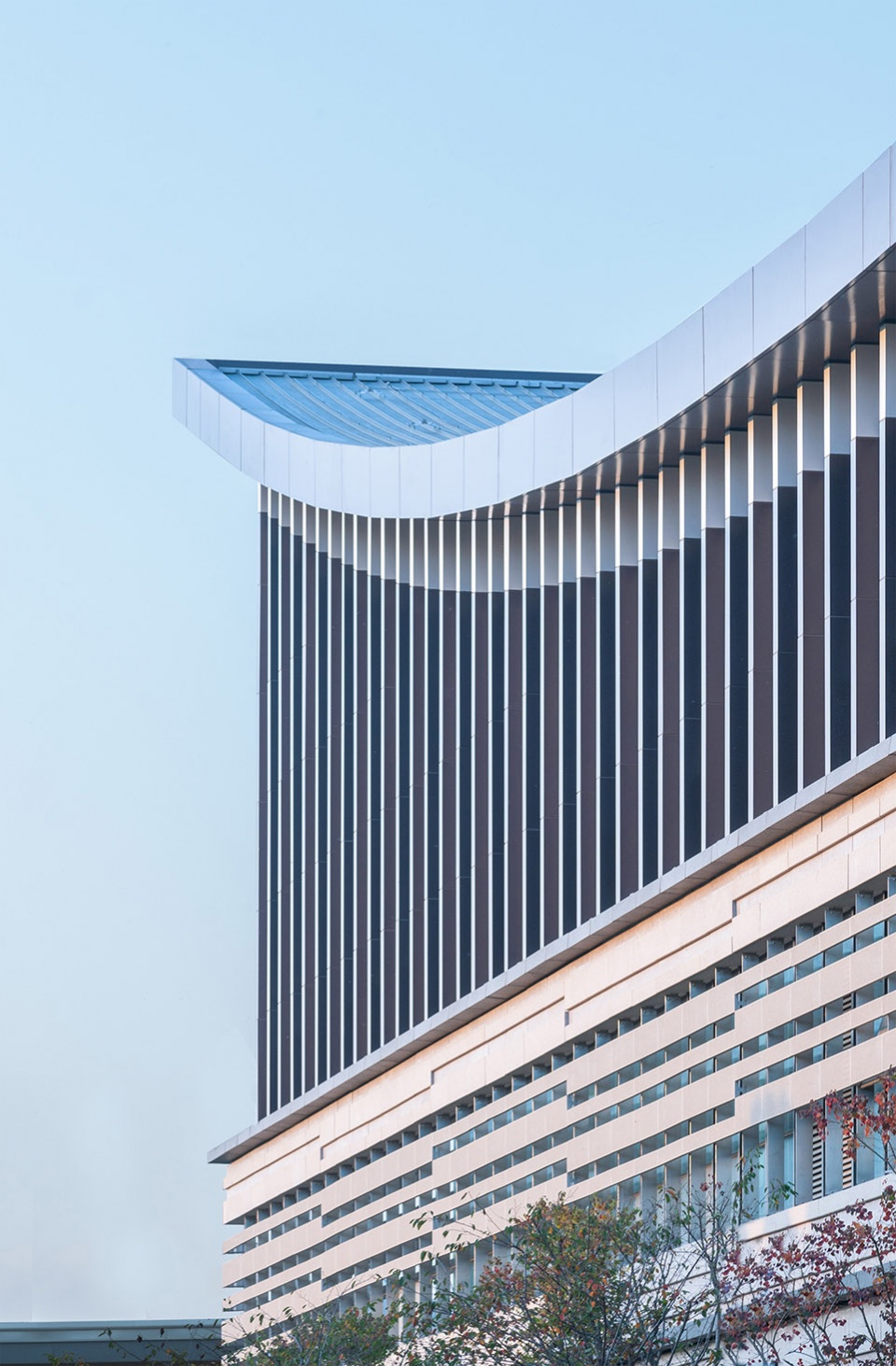 hubei provincial archives new building by csadi