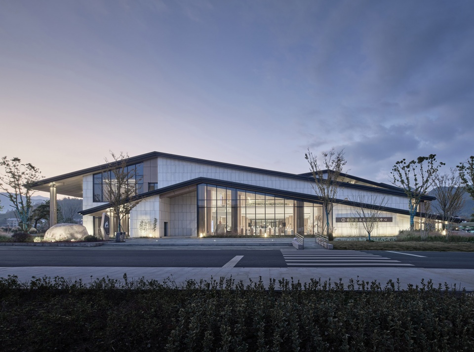 yucun tourist service center by local architecture design office