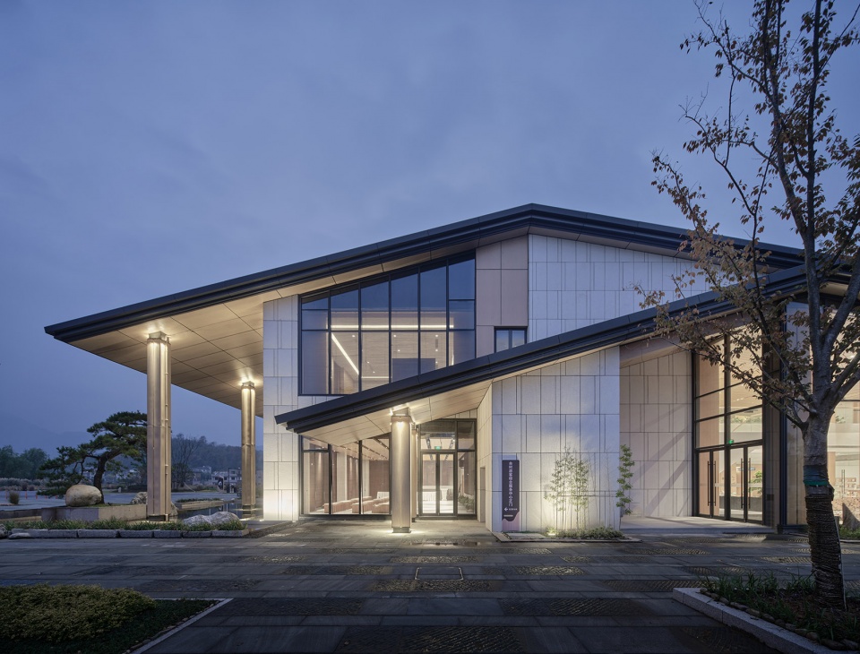 yucun tourist service center by local architecture design office