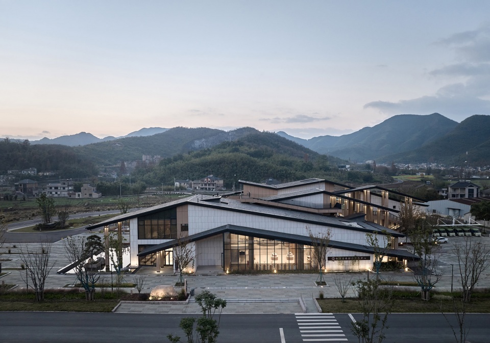yucun tourist service center by local architecture design office