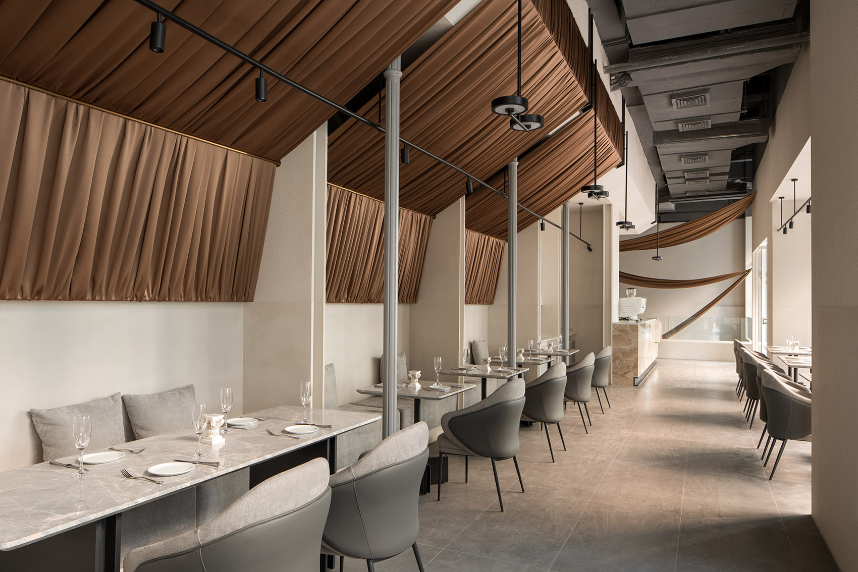 TARENTUM L’Opéra Greek Restaurant Bar by ATELIER XU 谷德设计网