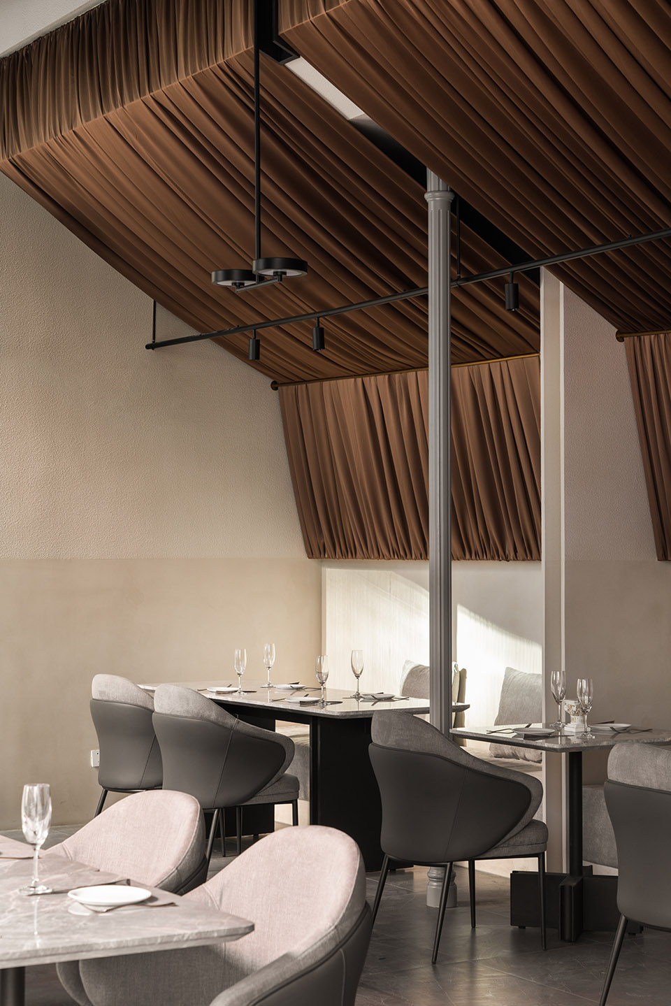 TARENTUM L’Opéra Greek Restaurant Bar by ATELIER XU 谷德设计网