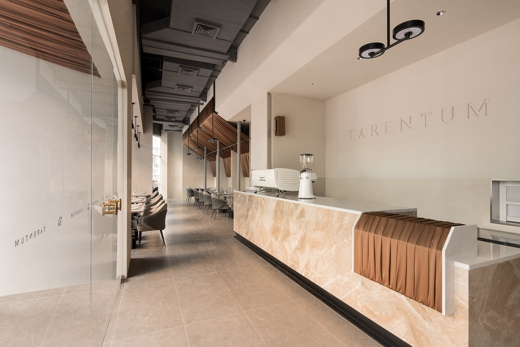 TARENTUM L’Opéra Greek Restaurant Bar by ATELIER XU 谷德设计网