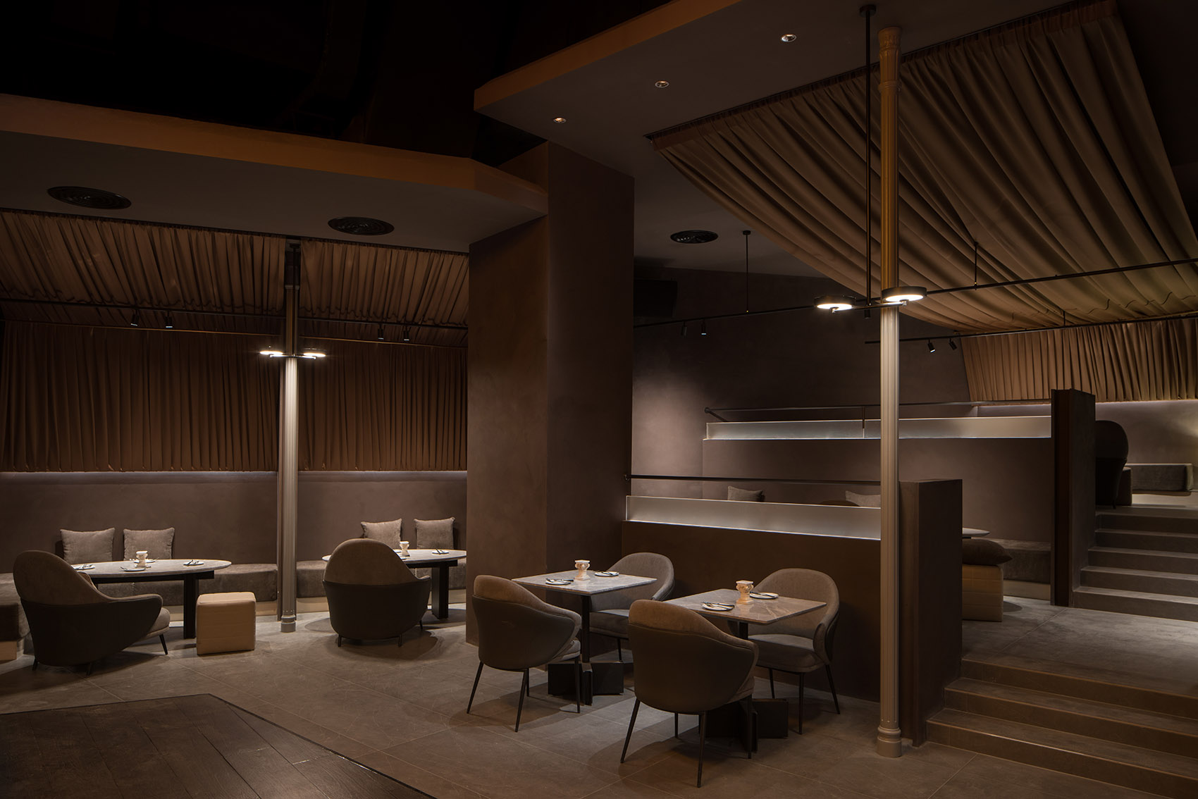 TARENTUM L’Opéra Greek Restaurant Bar by ATELIER XU 谷德设计网