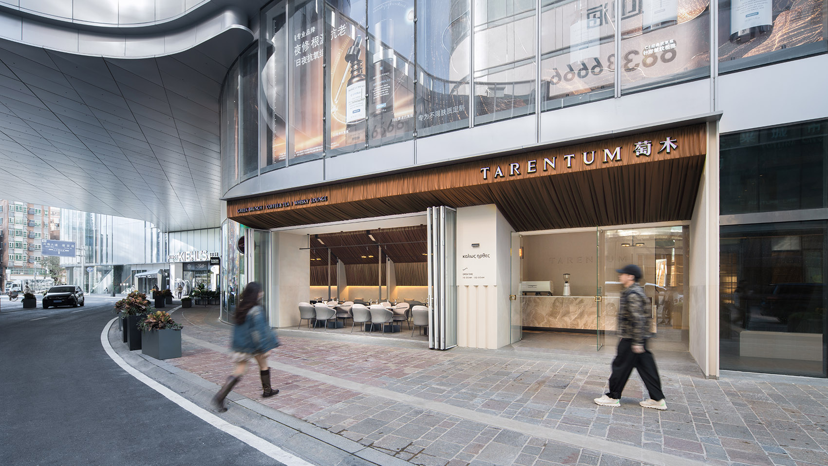 TARENTUM L’Opéra Greek Restaurant Bar by ATELIER XU 谷德设计网