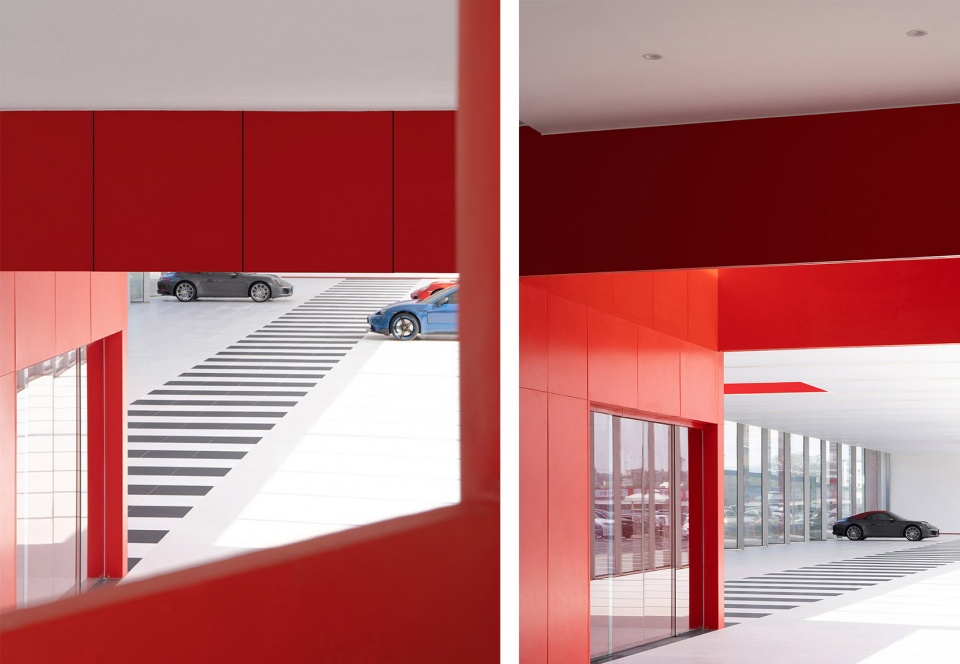 chengdu hongmeng car showroom by clou