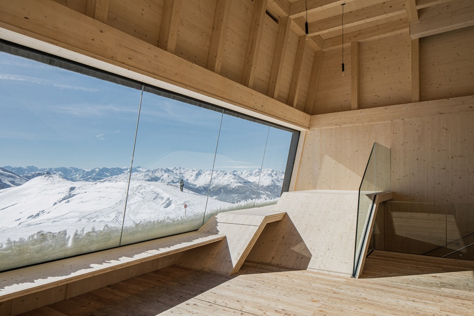 snohetta designs an alpine landmark in the tyrolean alps