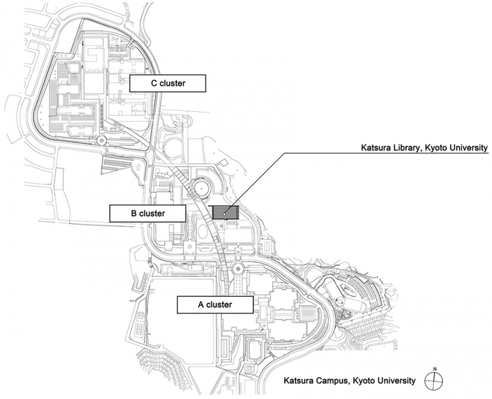 Katsura Library at Kyoto University Waro Kishi和KASSOCIATES