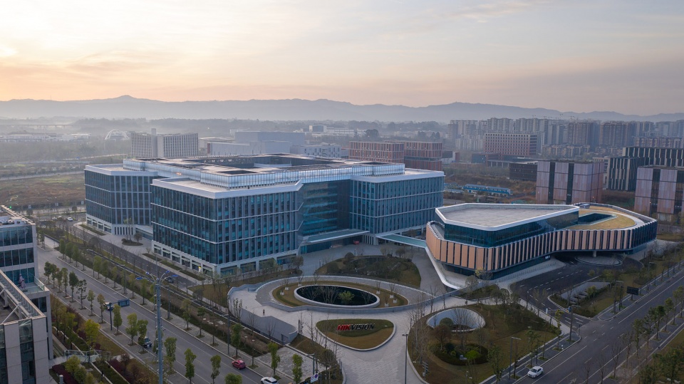The Hikvision Chengdu Technology Park China by ECADI