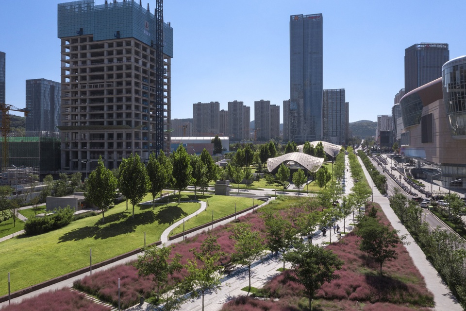 jinan ribbon park by som