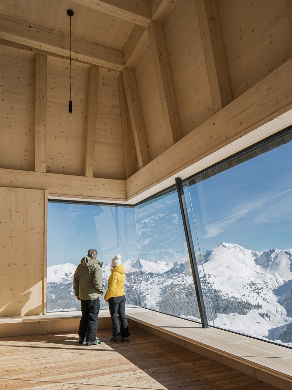 snohetta designs an alpine landmark in the tyrolean alps