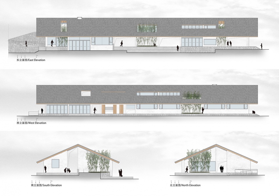 donglin town cultural center in leshan city by studio dali architects