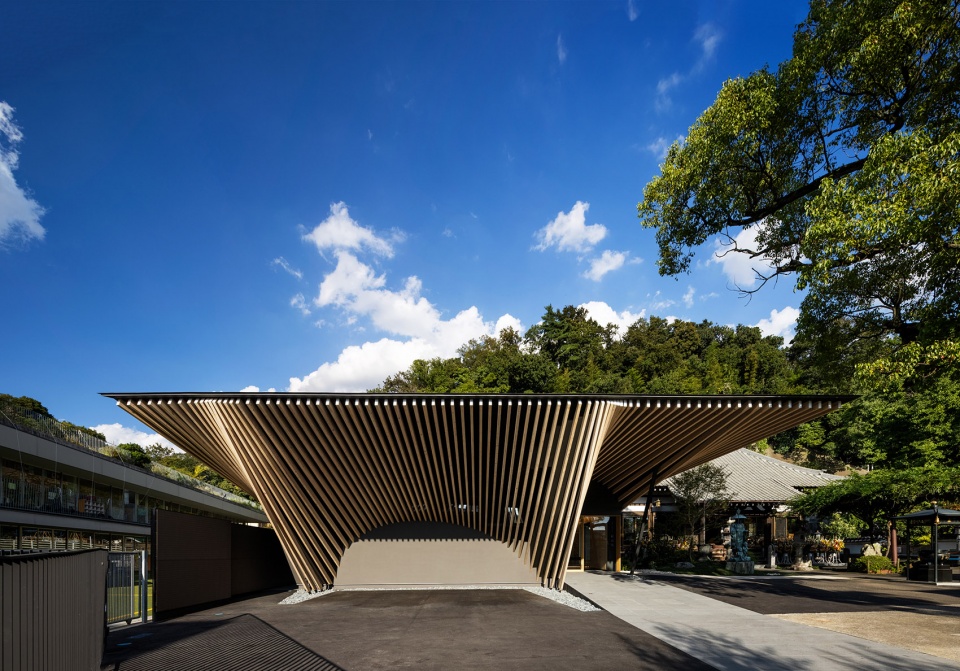 kanjoin temple by kengo kuma and associates