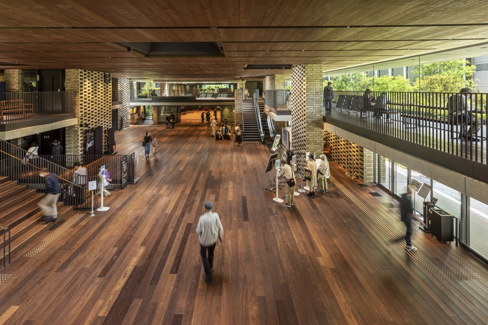 Hirakata Performing Visual Arts Center by Nikken Sekkei Ltd