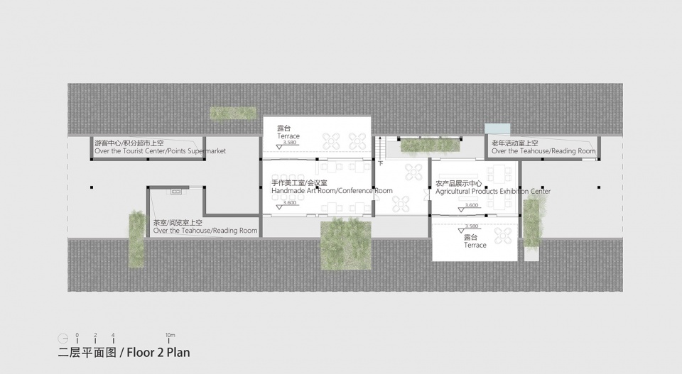 donglin town cultural center in leshan city by studio dali architects