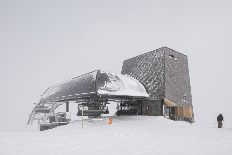 snohetta designs an alpine landmark in the tyrolean alps