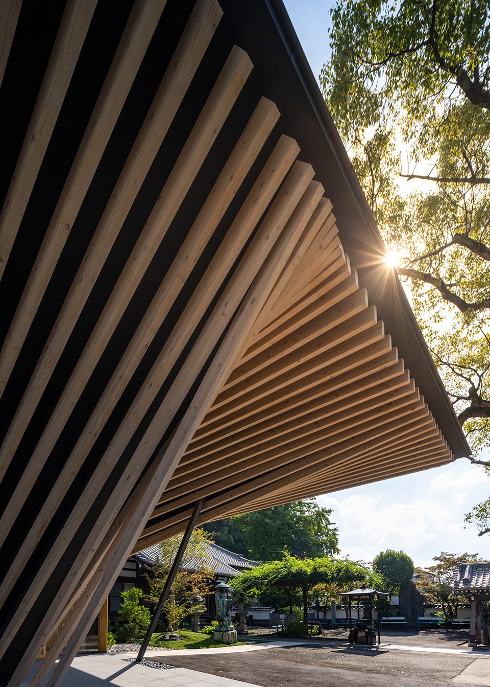 kanjoin temple by kengo kuma and associates