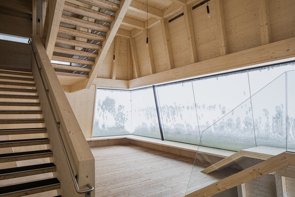 snohetta designs an alpine landmark in the tyrolean alps